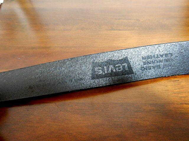 ◆リーバイス levi's ベルト レザー ブラック 黒 メンズ 中古品 < 男性ファッション  ◆リーバイス levi's ベルト レザー ブラック 黒 メンズ 中古品 < 男性ファッションの