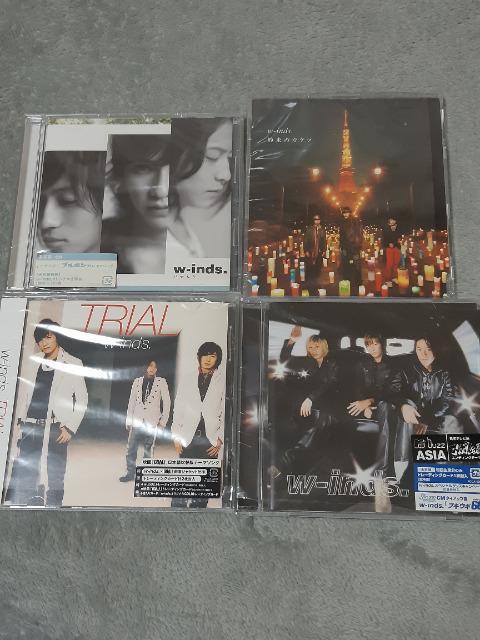 w-inds. CD4点セット < CD/DVD/ビデオ  w-inds. CD4点セット  < CD/DVD/ビデオの