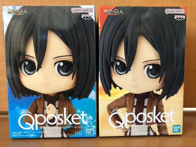 進撃の巨人 Q posket ミカサ アッカーマン 全2種セット < アニメ/コミック/キャラクター 進撃の巨人 Q posket ミカサ アッカーマン 全2種セット < アニメ/コミック/キャラクターの