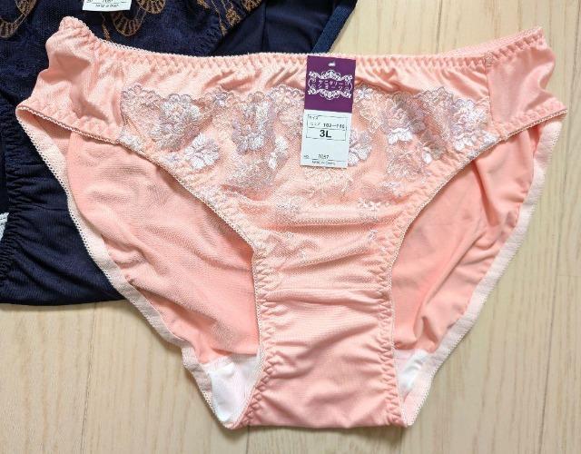 3L★フロント刺繍ウイング対応サニタリーショーツ★2枚セット★昼用★新品★送料無料 < 女性ファッション  3L★フロント刺繍ウイング対応サニタリーショーツ★2枚セット★昼用★新品★送料無料 < 女性ファッションの