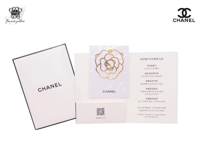 シャネル ノベルティ 栞 しおり ブックマーク クリップ式 透かしカメリア バースデー限定 ゴールド CHANEL【正規品】 < ブランド  シャネル ノベルティ 栞 しおり ブックマーク クリップ式 透かしカメリア バースデー限定 ゴールド CHANEL【正規品】  < ブランドの