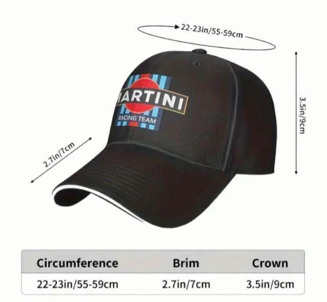 帽子/キャップ『MARTINIマルティーニ レーシングチーム 黒』新品 < 男性ファッション  帽子/キャップ『MARTINIマルティーニ レーシングチーム 黒』新品 < 男性ファッションの