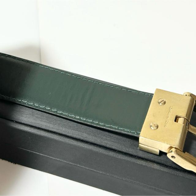 LOUIS VUITTON ルイヴィトン ベルト M6845 タイガ サンチュールクラシック グリーン メンズ < ブランド LOUIS VUITTON ルイヴィトン ベルト M6845 タイガ サンチュールクラシック グリーン メンズ < ブランドの