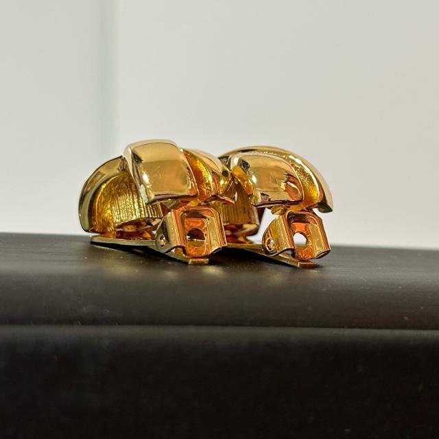 美品 ChristianDior ディオール ヴィンテージ クリップ式 イヤリング 耳飾り ゴールド レディース < ブランド 美品 ChristianDior ディオール ヴィンテージ クリップ式 イヤリング 耳飾り ゴールド レディース < ブランドの