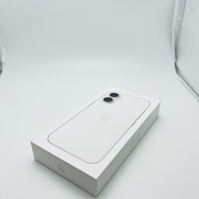 ���J�� iPhone 16 256 GB SIM�t���[ �z���C�g �{�� �� �Ɠd/AV�� 
