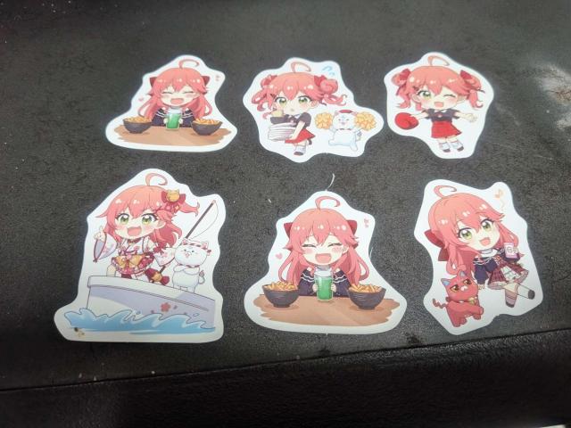 スシロー ホロライブ 桜みこ コラボピック 6点セット < タレントグッズ スシロー ホロライブ 桜みこ コラボピック 6点セット < タレントグッズの