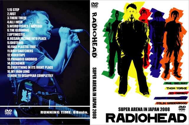 ᑗRADIOHEAD JAPAN TOUR 2008 fBIwbh   CD/DVD/rfI 