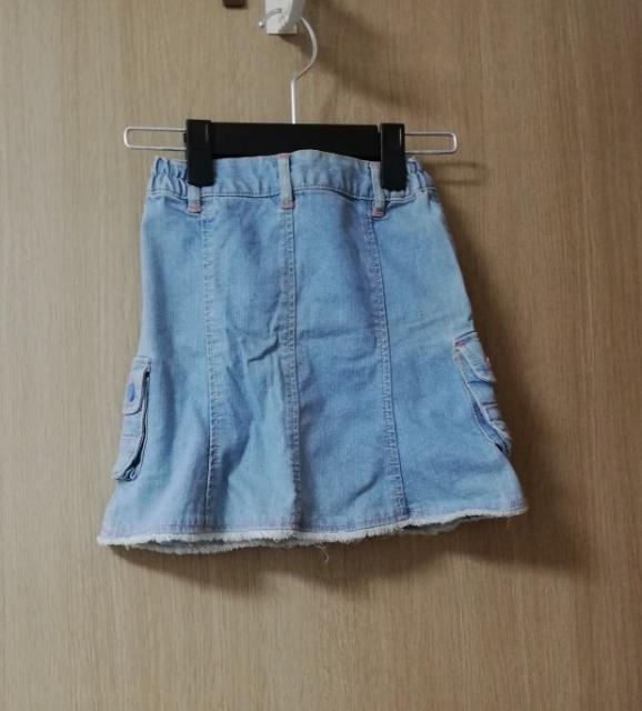 未使用品 100p  タグ付きデニムスカート < キッズ/ベビー  未使用品 100p  タグ付きデニムスカート < キッズ/ベビーの