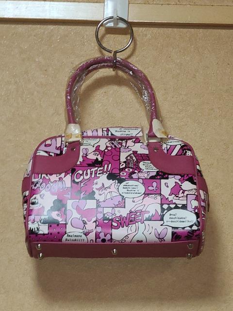 ピンクギャル系カラフルトートバッグ新品 < 女性ファッション ピンクギャル系カラフルトートバッグ新品 < 女性ファッションの