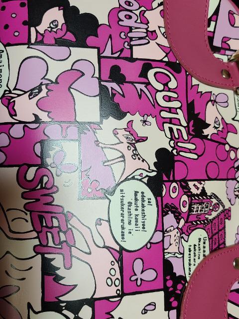 ピンクギャル系カラフルトートバッグ新品 < 女性ファッション ピンクギャル系カラフルトートバッグ新品 < 女性ファッションの