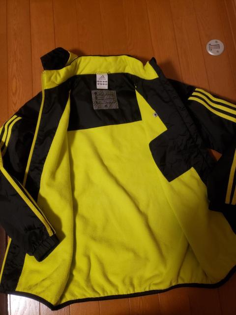 ☆美品☆adidasアディダス☆裏フリースナイロンジャンパー☆150 < キッズ/ベビー  ☆美品☆adidasアディダス☆裏フリースナイロンジャンパー☆150 < キッズ/ベビーの