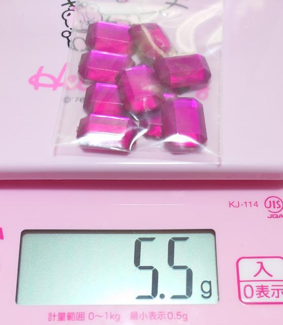 ★ハンドメイド素材★デコパーツ・スクエアストーン5.5g < 香水/コスメ/ネイル  ★ハンドメイド素材★デコパーツ・スクエアストーン5.5g < 香水/コスメ/ネイルの