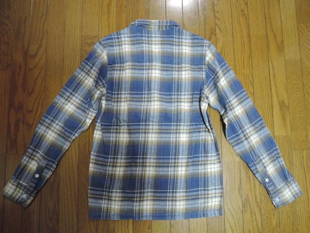 WTAPS ダブルタップス VATOS チェックシャツ S 青系 長袖 < ブランド  WTAPS ダブルタップス VATOS チェックシャツ S 青系 長袖 < ブランドの