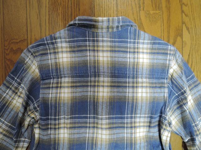 WTAPS ダブルタップス VATOS チェックシャツ S 青系 長袖 < ブランド  WTAPS ダブルタップス VATOS チェックシャツ S 青系 長袖 < ブランドの