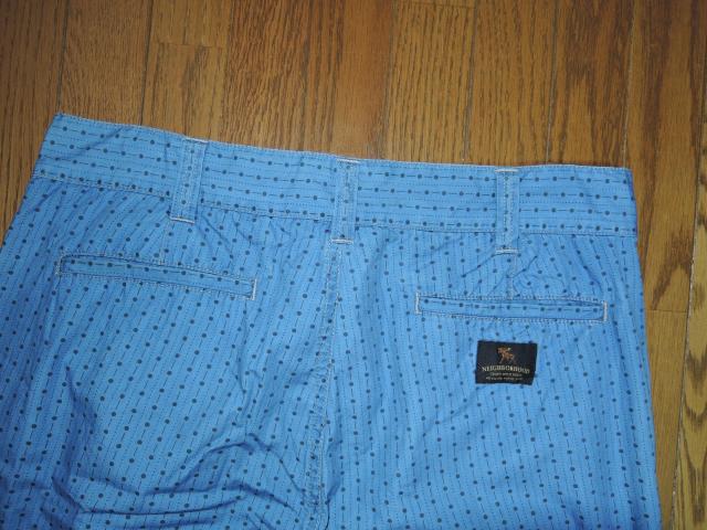 NEIGHBORHOOD ネイバーフッド ドット柄 ショーツ M 青系 HORN/C-ST ハーフパンツ < ブランド NEIGHBORHOOD ネイバーフッド ドット柄 ショーツ M 青系 HORN/C-ST ハーフパンツ < ブランドの