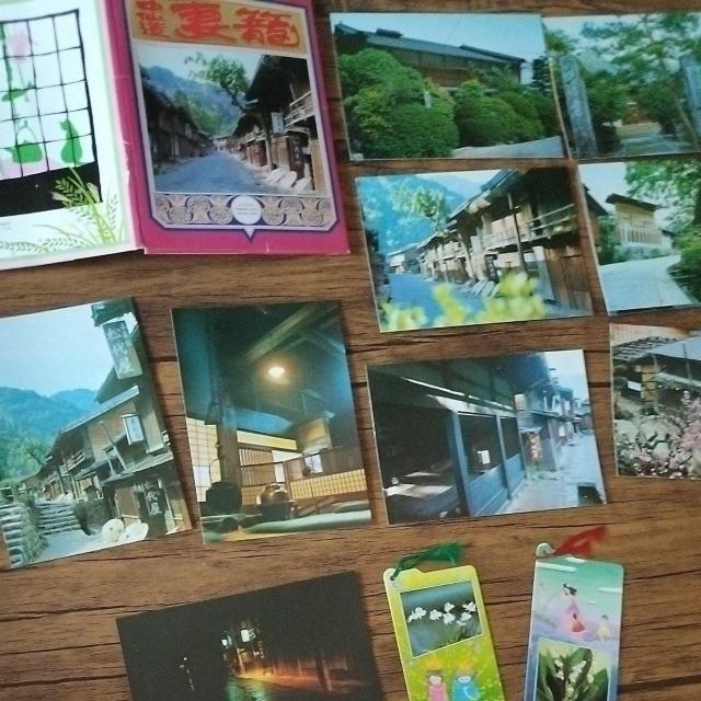 妻籠 絵葉書セット 送料込み おまけしおり2枚付き < ホビー 妻籠 絵葉書セット 送料込み おまけしおり2枚付き < ホビーの