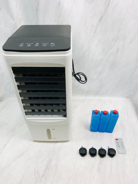 冷風機 冷風扇 強力 送風 6L水タンク 上から給水 リモコン付 省エネ 静音 扇風機 キャスター付き 日本語説明書付 < 家電/AV  冷風機 冷風扇 強力 送風 6L水タンク 上から給水 リモコン付 省エネ 静音 扇風機 キャスター付き 日本語説明書付  < 家電/AVの
