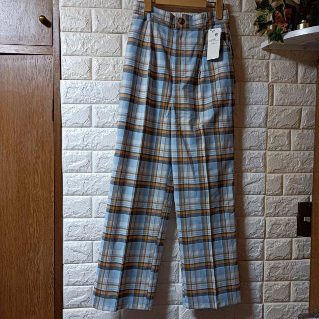 earthMusic&ecology★新品★マドラスチェックパンツ/S < ブランド  earthMusic&ecology★新品★マドラスチェックパンツ/S  < ブランドの