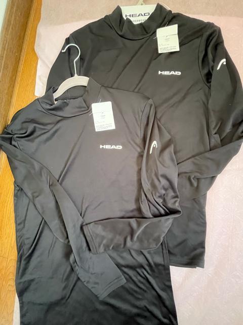 LLサイズ!2枚セット!高貴紳士的!HEAD!ブランド品!男の黒!暖か!裏起毛!長袖!ハイネック!インナーシャツ!新品! < 男性ファッション LLサイズ!2枚セット!高貴紳士的!HEAD!ブランド品!男の黒!暖か!裏起毛!長袖!ハイネック!インナーシャツ!新品! < 男性ファッションの