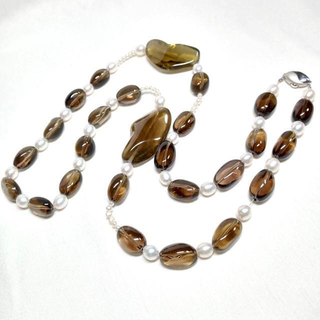 �����V�R�΁@�y���_���g�l�b�N���X�@�X���[�L�[�N�H�[�c�@�V�g�����@�p�[���@85cm  �� �����t�@�b�V������ 