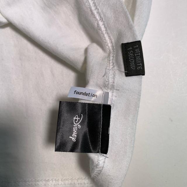 ミッキーマウス 1minute 1second XL Tシャツ 半袖 白 クルーネック ディズニー < 男性ファッション ミッキーマウス 1minute 1second XL Tシャツ 半袖 白 クルーネック ディズニー < 男性ファッションの