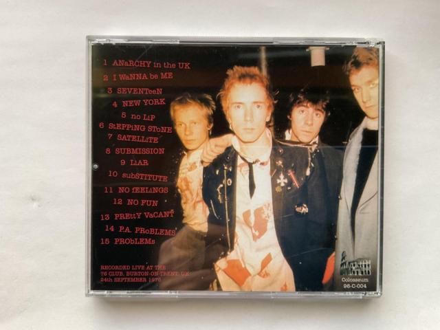 Sex Pistols TRULY INDECENT EXPOSURE 1976 LIVE CD �p���N�E���b�N �� �^�����g�O�b�Y�� 