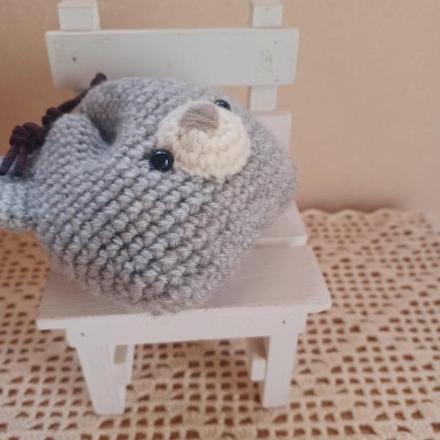 ☆Hand made☆ くまさんの小さな巾着ポーチ*小物入れ < 女性ファッション ☆Hand made☆ くまさんの小さな巾着ポーチ*小物入れ < 女性ファッションの