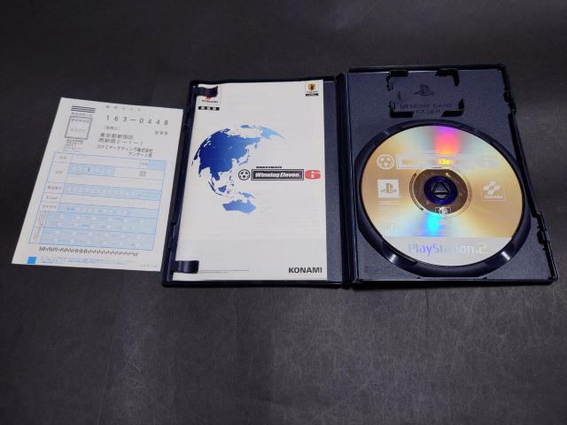 PS2 ワールドサッカー ウイニングイレブン6 / ウイイレ6 アンケートハガキ付き < ゲーム本体/ソフト PS2 ワールドサッカー ウイニングイレブン6 / ウイイレ6 アンケートハガキ付き < ゲーム本体/ソフトの