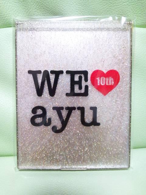 あゆちゃん10周年記念キラキラミラー♪ < タレントグッズ  あゆちゃん10周年記念キラキラミラー♪  < タレントグッズの