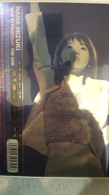 激安!激レア!☆水樹奈々/LIVE ATTRACTION THEDVD初回盤☆美品! < タレントグッズ  激安!激レア!☆水樹奈々/LIVE ATTRACTION THEDVD初回盤☆美品! < タレントグッズの