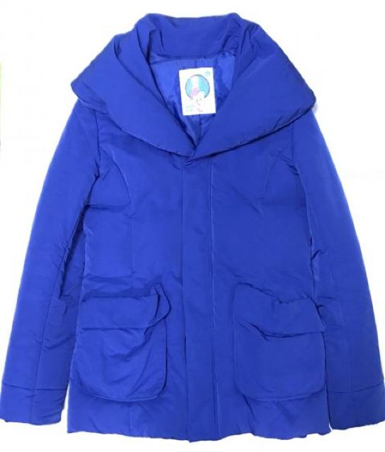 スライSLY〓ヘチマカラーモコ襟ZIPダウンコート〓ブルー(L)美品 < ブランド スライSLY〓ヘチマカラーモコ襟ZIPダウンコート〓ブルー(L)美品 < ブランドの