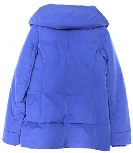 スライSLY〓ヘチマカラーモコ襟ZIPダウンコート〓ブルー(L)美品 < ブランド スライSLY〓ヘチマカラーモコ襟ZIPダウンコート〓ブルー(L)美品 < ブランドの