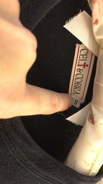 ★ケルトアンドコブラ★celt&cobra★半袖★Sサイズ★難有り < 男性ファッション  ★ケルトアンドコブラ★celt&cobra★半袖★Sサイズ★難有り < 男性ファッションの