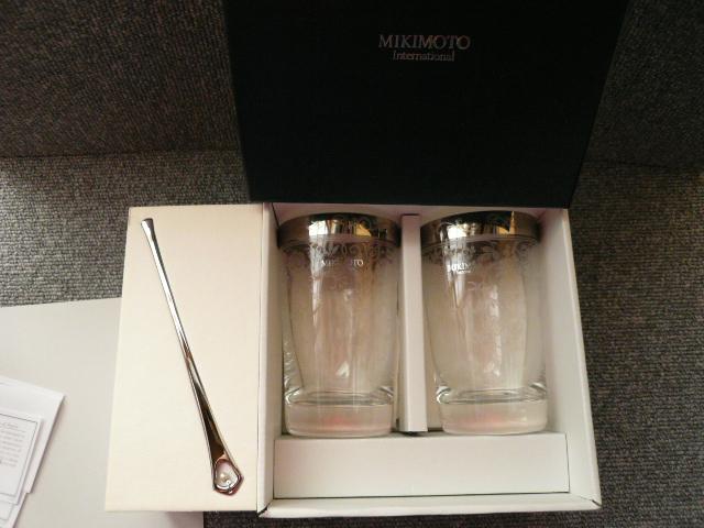 ミキモト「パールマドラー付きグラスセット」ク < インテリア/ライフ  ミキモト「パールマドラー付きグラスセット」ク  < インテリア/ライフの