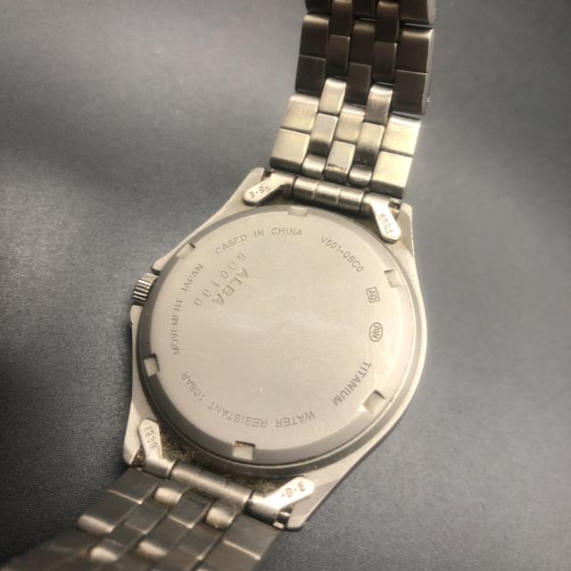 即決 ALBA 腕時計 V501-0BC0 TITANIUM < 女性アクセサリー/時計  即決 ALBA 腕時計 V501-0BC0 TITANIUM < 女性アクセサリー/時計の
