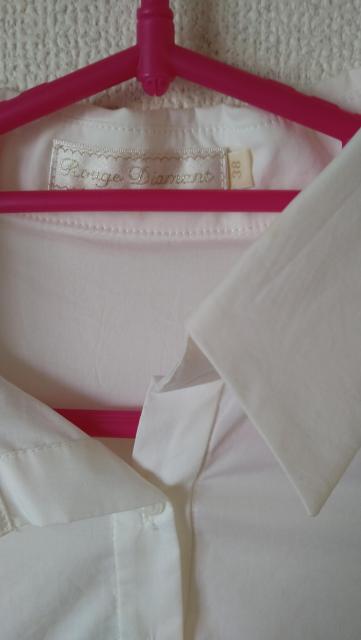 RD☆ルージュディアマン☆ロングシャツ☆白☆ < 女性ファッション  RD☆ルージュディアマン☆ロングシャツ☆白☆ < 女性ファッションの