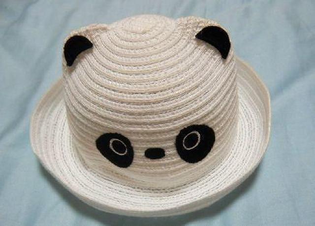 ◆パンダ 帽子 子供用 キッズ 中古品 < キッズ/ベビー  ◆パンダ 帽子 子供用 キッズ 中古品  < キッズ/ベビーの