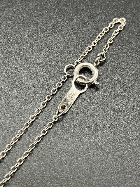 即決 SILVER 925 シルバー 一粒 ネックレス < 女性アクセサリー/時計  即決 SILVER 925 シルバー 一粒 ネックレス < 女性アクセサリー/時計の