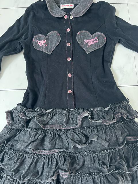メゾピアノmezzo pianoワンピース長袖★130cm < ブランド メゾピアノmezzo pianoワンピース長袖★130cm < ブランドの