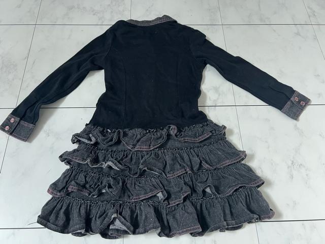 メゾピアノmezzo pianoワンピース長袖★130cm < ブランド メゾピアノmezzo pianoワンピース長袖★130cm < ブランドの