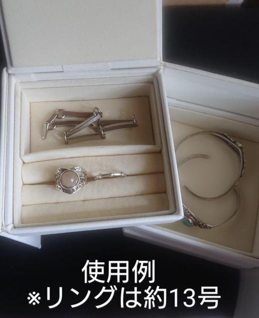 ete エテ メンバーズギフト アクセサリーケース ジュエリーケース ホワイト 非売品 廃盤品 < ブランド  ete エテ メンバーズギフト アクセサリーケース ジュエリーケース ホワイト 非売品 廃盤品 < ブランドの