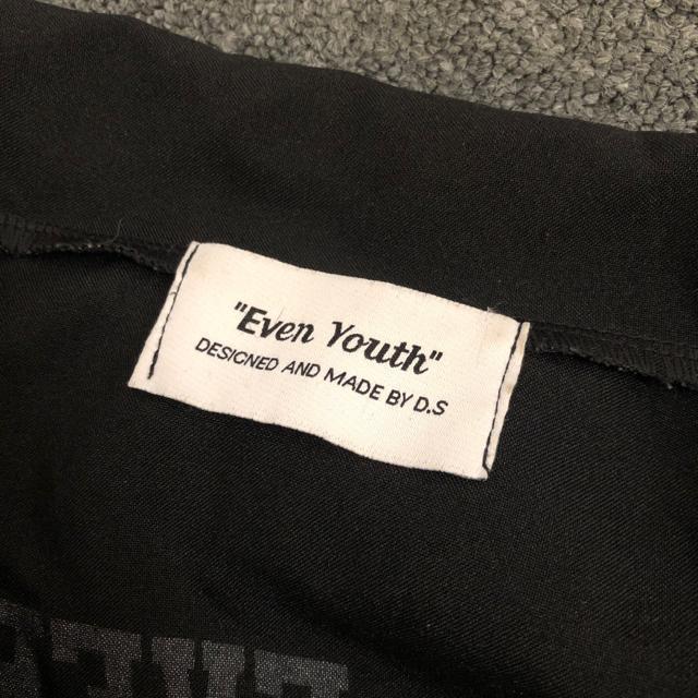 即決 Even Youth 長袖シャツ ブラック < 男性ファッション  即決 Even Youth 長袖シャツ ブラック < 男性ファッションの