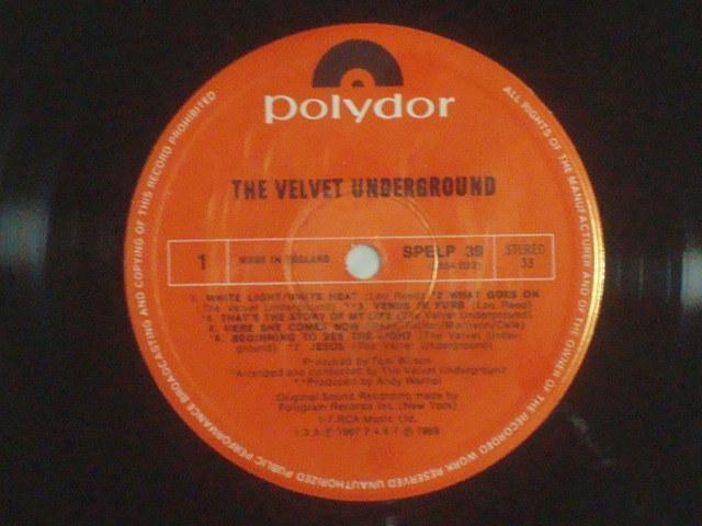 same / THE VELVET UNDERGROUND  UK盤LP   POLYDOR MID-PRICE < CD/DVD/ビデオ  same / THE VELVET UNDERGROUND  UK盤LP   POLYDOR MID-PRICE < CD/DVD/ビデオの