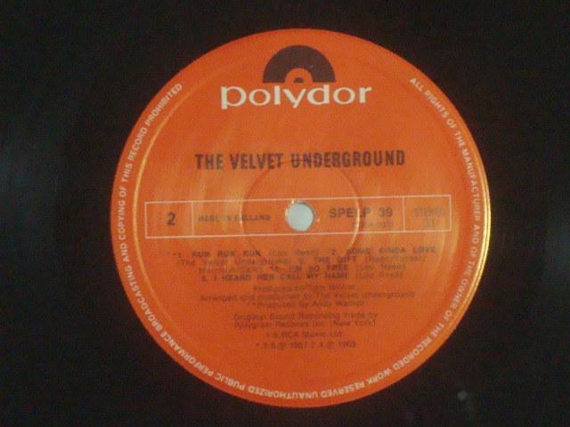 same / THE VELVET UNDERGROUND  UK盤LP   POLYDOR MID-PRICE < CD/DVD/ビデオ  same / THE VELVET UNDERGROUND  UK盤LP   POLYDOR MID-PRICE < CD/DVD/ビデオの