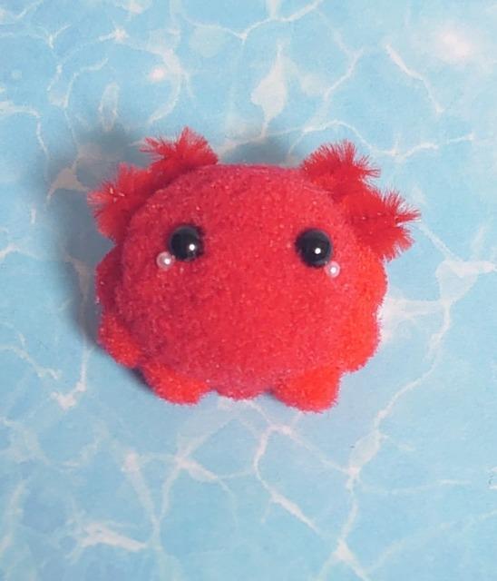 ハンドメイド♪ポンポンフェイスブローチ★海・水辺の生き物ver★カニ < ペット/手芸/園芸 ハンドメイド♪ポンポンフェイスブローチ★海・水辺の生き物ver★カニ < ペット/手芸/園芸の