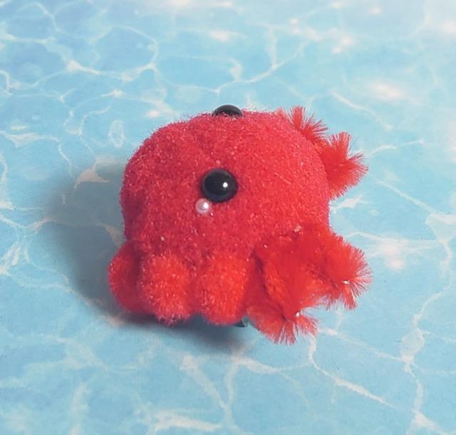 ハンドメイド♪ポンポンフェイスブローチ★海・水辺の生き物ver★カニ < ペット/手芸/園芸 ハンドメイド♪ポンポンフェイスブローチ★海・水辺の生き物ver★カニ < ペット/手芸/園芸の