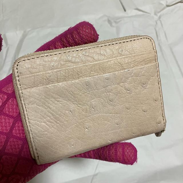 【ノーブランド扱い】 オーストリッチ / レザー / コインケース / ミニ財布 ラウンドファスナー < 女性ファッション 【ノーブランド扱い】 オーストリッチ / レザー / コインケース / ミニ財布 ラウンドファスナー < 女性ファッションの