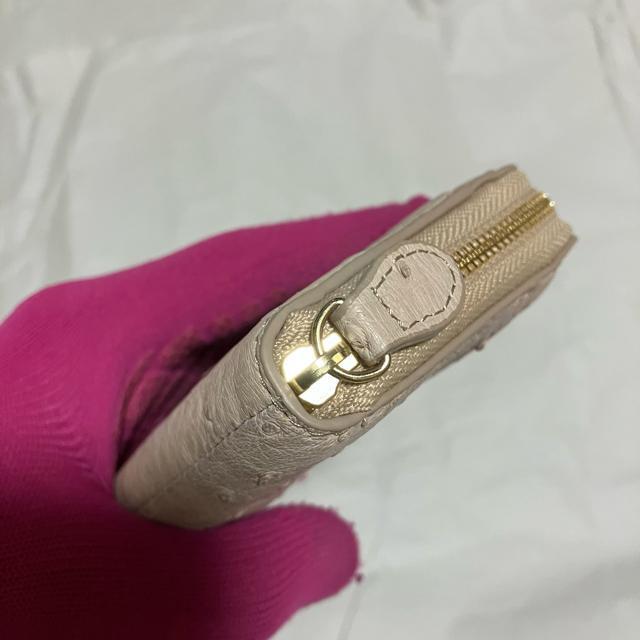 【ノーブランド扱い】 オーストリッチ / レザー / コインケース / ミニ財布 ラウンドファスナー < 女性ファッション 【ノーブランド扱い】 オーストリッチ / レザー / コインケース / ミニ財布 ラウンドファスナー < 女性ファッションの