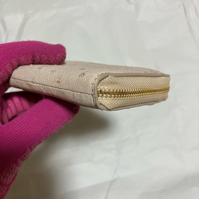 【ノーブランド扱い】 オーストリッチ / レザー / コインケース / ミニ財布 ラウンドファスナー < 女性ファッション 【ノーブランド扱い】 オーストリッチ / レザー / コインケース / ミニ財布 ラウンドファスナー < 女性ファッションの