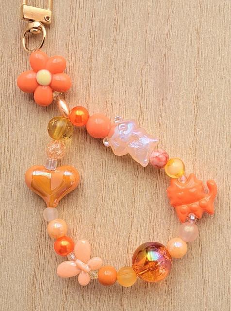 ME:I TSUZUMI �C�V���ہ@�L�[�z���_�[�@�I�����W �� �^�����g�O�b�Y�� 